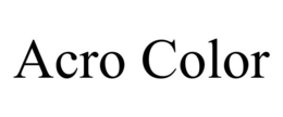 ACRO COLOR