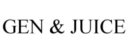 GEN & JUICE