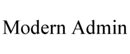 MODERN ADMIN