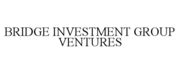 BRIDGE INVESTMENT GROUP VENTURES