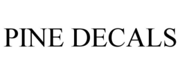 PINE DECALS