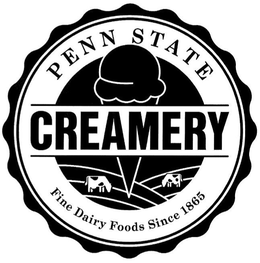 PENN STATE CREAMERY ICE CREAM FINE DAIRY FOODS SINCE 1865