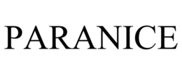 PARANICE