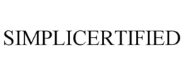 SIMPLICERTIFIED