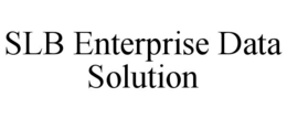 SLB ENTERPRISE DATA SOLUTION