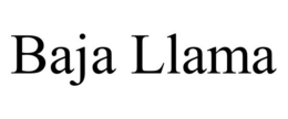 BAJA LLAMA