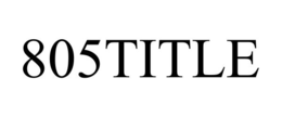 805TITLE