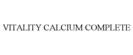 VITALITY CALCIUM COMPLETE