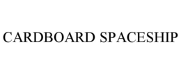 CARDBOARD SPACESHIP