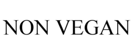 NON VEGAN