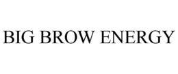 BIG BROW ENERGY