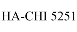 HA-CHI 5251