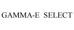 GAMMA-E SELECT