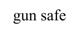 GUN SAFE