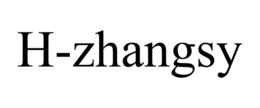 H-ZHANGSY