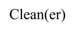 CLEAN(ER)