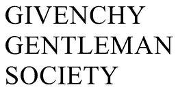 GIVENCHY GENTLEMAN SOCIETY