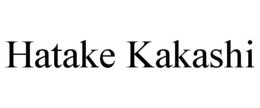 HATAKE KAKASHI
