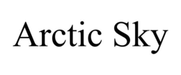 ARCTIC SKY