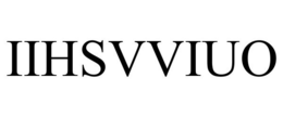 IIHSVVIUO