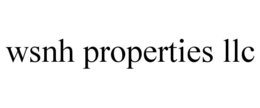 WSNH PROPERTIES LLC