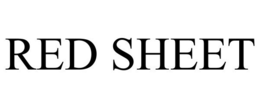 RED SHEET