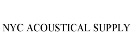 NYC ACOUSTICAL SUPPLY