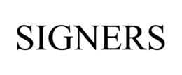 SIGNERS