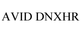 AVID DNXHR