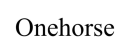 ONEHORSE