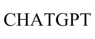 CHATGPT trademark