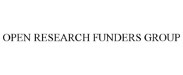 OPEN RESEARCH FUNDERS GROUP