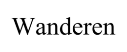 WANDEREN