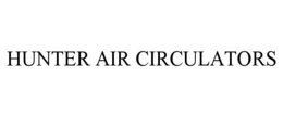 HUNTER AIR CIRCULATORS