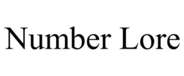 NUMBER LORE