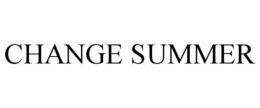 CHANGE SUMMER