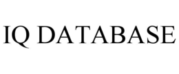 IQ DATABASE