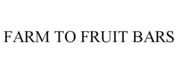 FARM TO FRUIT BARS