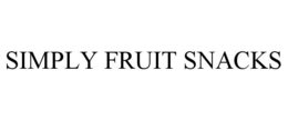 SIMPLY FRUIT SNACKS