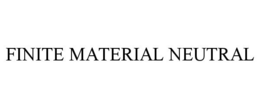 FINITE MATERIAL NEUTRAL