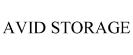 AVID STORAGE