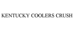 KENTUCKY COOLERS CRUSH
