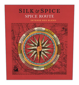 SILK & SPICE SPICE ROUTE INTENSE RED BLEND COCOA MACE CAROB NUTMEG GINGER PEPPER ANISE CINNAMON CARDAMON CLOVE VANILLA ALLSPICE