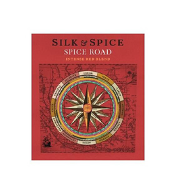 SILK & SPICE SPICE ROAD INTENSE RED BLEND COCOA MACE CAROB NUTMEG GINGER PEPPER ANISE CINNAMON CARDAMON CLOVE VANILLA ALLSPICE NORTH SOUTH&nbsp;NORTH NORTH EAST NORTH EAST EAST NORTH EAST EAST EAST SOUTH EAST SOUTH EAST SOUTH SOUTH EAST SOUTH SOUTH WEST SOUTH WEST WEST SOUTHWEST WEST WEST NORTH WEST NORTH WEST NORTH NORTH WEST