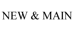 NEW & MAIN
