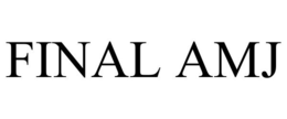 FINAL AMJ