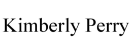 KIMBERLY PERRY