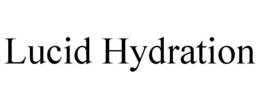 LUCID HYDRATION