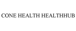 CONE HEALTH HEALTHHUB