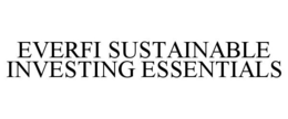 EVERFI SUSTAINABLE INVESTING ESSENTIALS